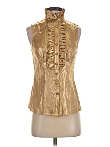 Catherine Malandrino Sleeveless Silk Top (view 1)