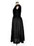Ancosti Solid Black Cocktail Dress Size XL - photo 5