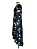 Free People 100% Polyester Floral Blue Cocktail Dress Size S - photo 5
