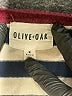 Olive and Oak Stripes Burgundy Pullover Sweater Size M - photo 7