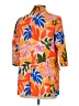 Pastel Tropical Orange Blazer Size S - photo 2