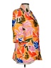 Pastel Tropical Orange Blazer Size S - photo 4