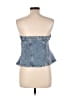 Eliza J Blue Sleeveless Blouse Size 18 - photo 2