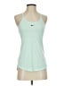 Nike 100% Polyester Green Tank Top Size S - photo 1