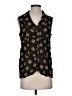 Mica Black Sleeveless Button-Down Shirt Size S (estimated) - photo 1