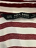Zara Basic Stripes Burgundy Casual Dress Size M - photo 7