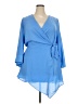 City Chic 100% Polyester Blue Casual Dress Size 18 Plus (M) - photo 1
