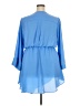City Chic 100% Polyester Blue Casual Dress Size 18 Plus (M) - photo 2