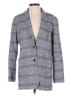 Lands' End Plaid Gray Blazer Size 8 - photo 1