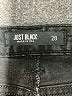 Just Black Solid Black Jeans Size 28 waist - photo 7