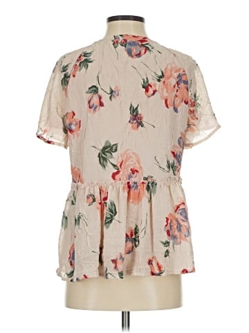 Lucky Brand Short Sleeve Blouse (view 2)