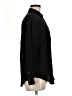 Magaschoni 100% Silk Black Long Sleeve Silk Top Size M - photo 4