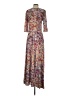 Peruvian Connection Floral Brown Casual Dress Size S - photo 2