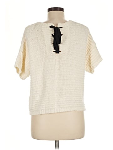 Madewell Lace-Back Sweater Tee (view 2)