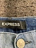 Express Stripes Blue Jeans Size 4 - photo 7