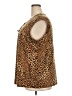 Jones Studio Brown Sleeveless Blouse Size 2X - photo 5
