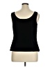Alex Evenings Black Tank Top Size XL - photo 2
