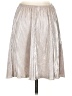 Blush 100% Polyester Metallic Silver Formal Skirt Size S - photo 2