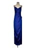 Xscape 100% Polyester Blue Cocktail Dress Size 2 - photo 1