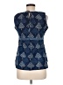 Assorted Brands Blue Sleeveless Blouse Size M - photo 2