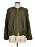 Zara Basic 100% Polyester Green Jacket Size M - photo 1
