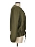 Zara Basic 100% Polyester Green Jacket Size M - photo 4