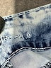 Revolution by Revolt Tie-dye Blue Jeans Size 9 - photo 9