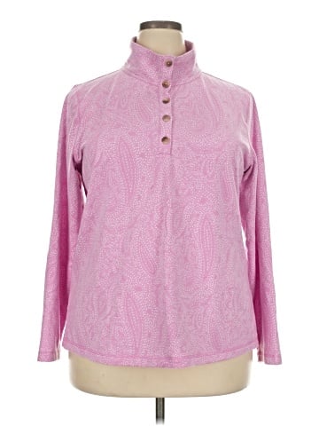 Croft & Barrow Long Sleeve Blouse (view 1)