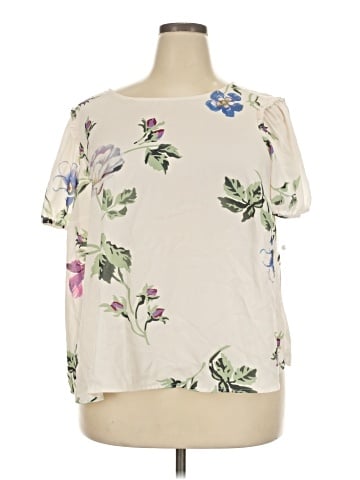 ModCloth Short Sleeve Blouse (view 1)
