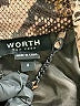 Worth New York 100% Leather Animal Print Brown Gray Leather Jacket Size 2 - photo 3