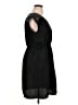 Chances R 100% Polyester Solid Black Casual Dress Size XL - photo 4