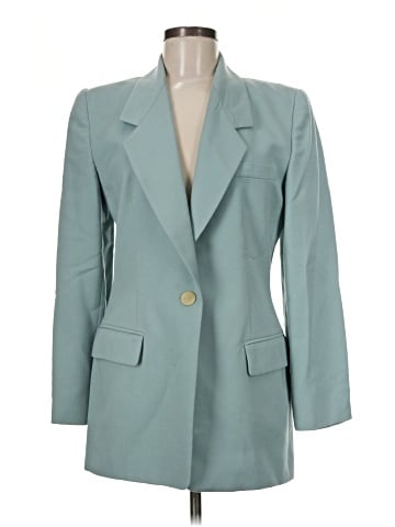 Linda Allard Ellen Tracy Wool Blazer (view 1)