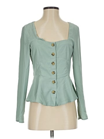 Divided by H&M Long Sleeve Blouse (view 1)