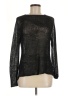 J. McLaughlin Metallic Black Pullover Sweater Size M - photo 1