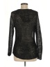 J. McLaughlin Metallic Black Pullover Sweater Size M - photo 2