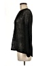 J. McLaughlin Metallic Black Pullover Sweater Size M - photo 5