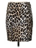Cache Animal Print Gold Casual Skirt Size 0 - photo 1
