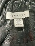 Topshop Metallic Black Jacket Size 6 - photo 6