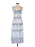 Shein Curve Print Blue Casual Dress Size 24 Plus (6) - photo 1