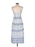 Shein Curve Print Blue Casual Dress Size 24 Plus (6) - photo 2