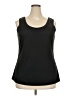 Roz & Ali Black Tank Top Size 2X - photo 1
