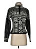 Obermeyer Print Black Pullover Sweater Size S - photo 1
