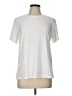 Xersion Solid Ivory Short Sleeve T-Shirt Size L - photo 1