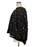 Old Navy Floral Black Long Sleeve Blouse Size XXL - photo 5