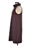 Leith Solid Burgundy Casual Dress Size M - photo 5