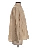 Hartford 100% Linen Tan Long Sleeve Button-Down Shirt Size 4 (0) - photo 4