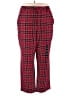 Studio by Torrid Plaid Red Casual Pants Size 26 - photo 1