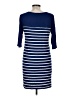 Clu Stripes Blue Casual Dress Size M - photo 2