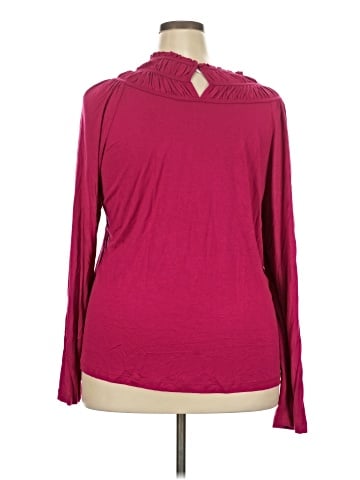 Ann Taylor LOFT Outlet Long Sleeve Blouse (view 2)