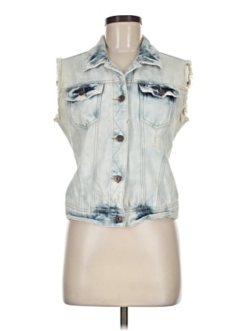 Mudd Denim Vest (view 1)